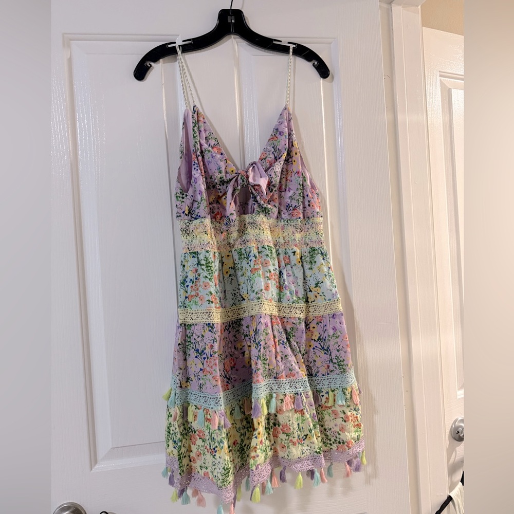 Alice and Olivia Karolina Cutout mini dress - size 12
